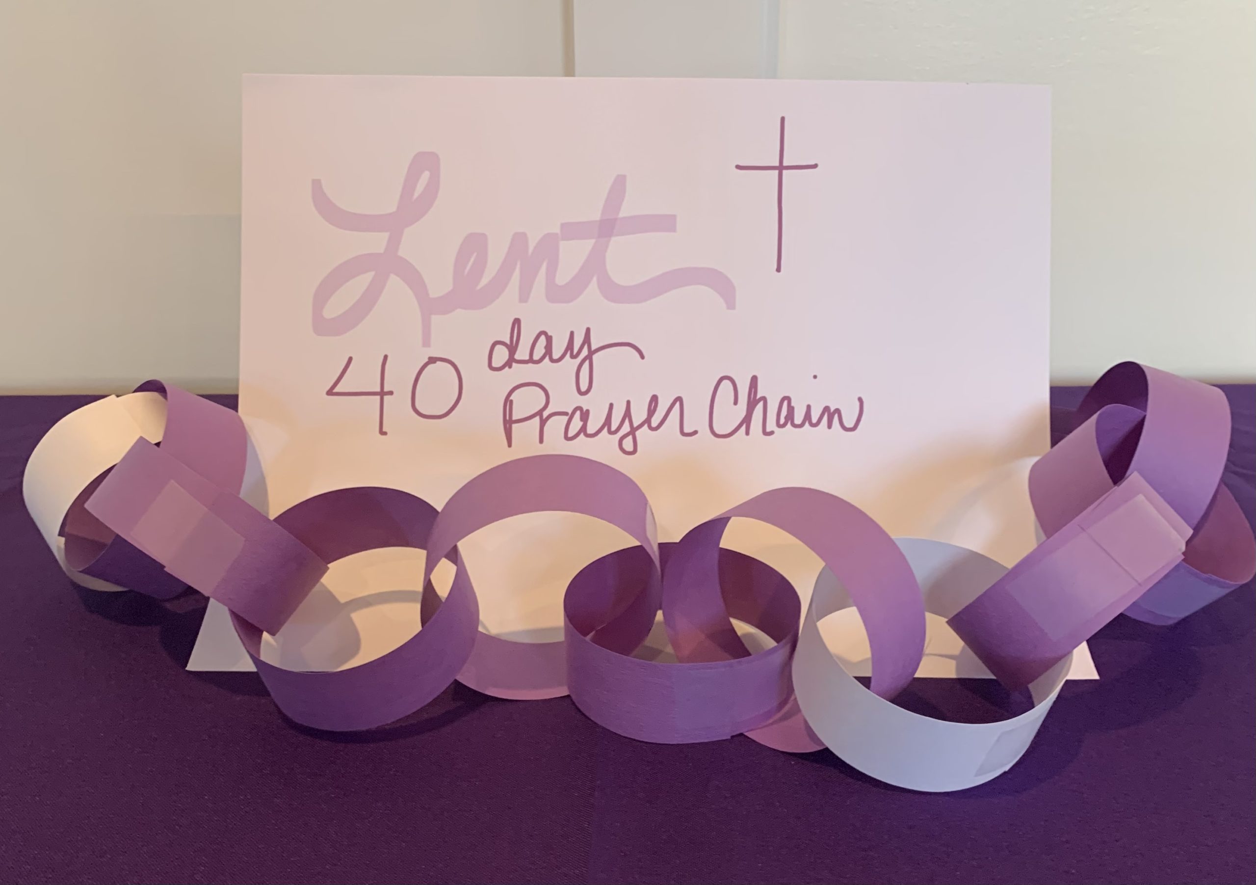 Lenten Prayer Chain
